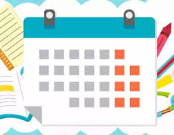 Calendario orientativo con fechas y plazos proceso selectivo